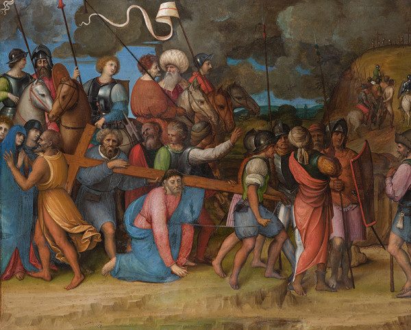 Giovanni Agostino da Lodi - The Way to Calvary 