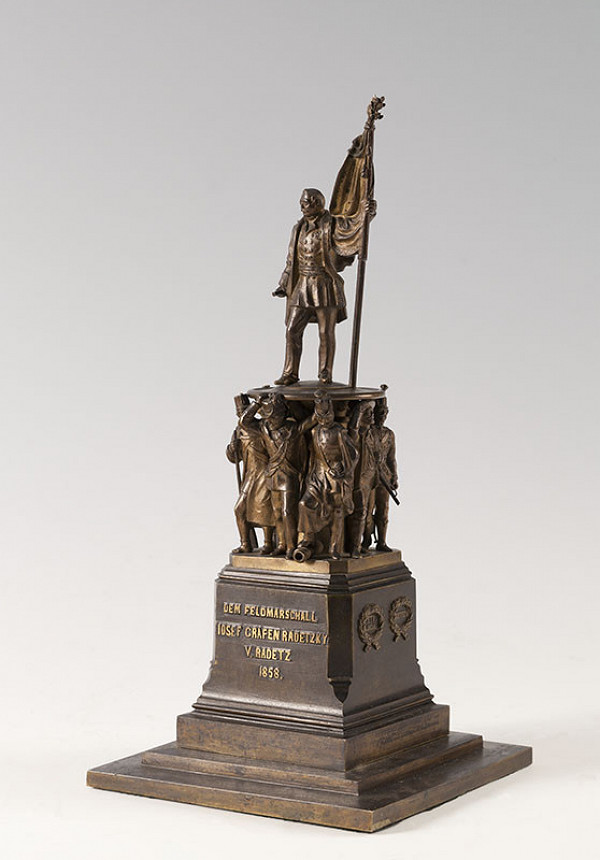 Emanuel Max, Josef Calanza Max - Marshal Radetzky of Radetz,  study for a monument on Malostranské Square in Prague 