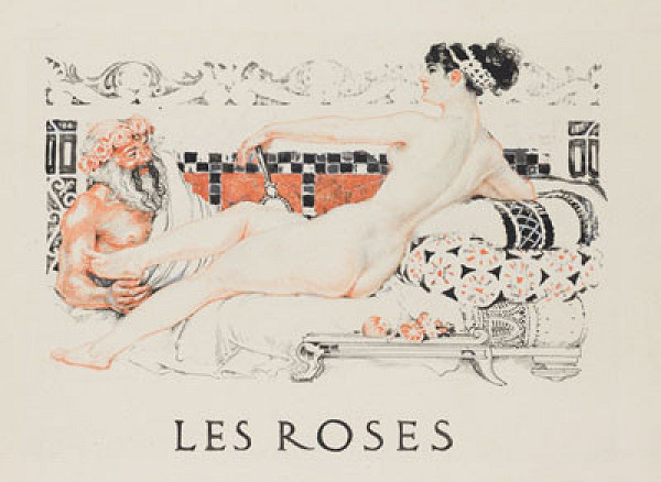František Kupka - Chapter head of Les Roses in F. Hérold’s La Guirlande d’Aphrodite 