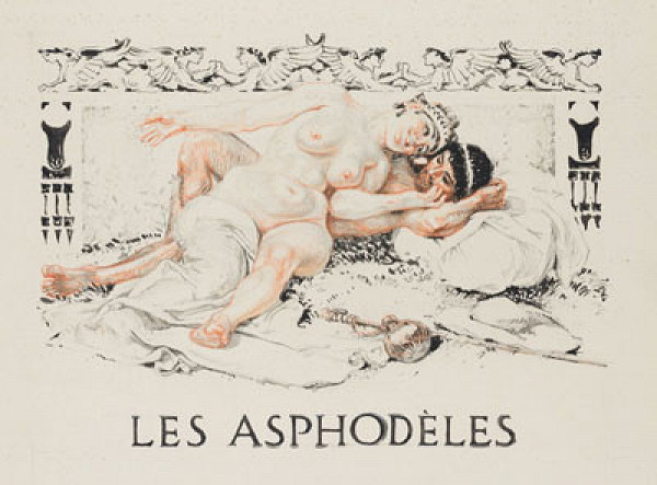 František Kupka - Chapter head of Les Asphodeles in F. Hérold’s La Guirlande d’Aphrodite 