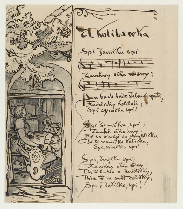 Josef Mánes - Lullaby (Sleep, Johnny, Sleep) 