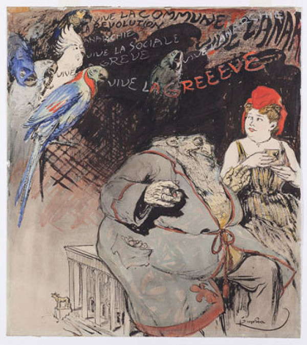 František Kupka - I Don’t Give a Damn about the Strikers - from the Money cycle 