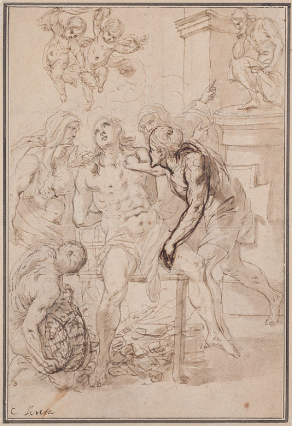 Karel Škréta - The Martyrdom of St. Lawrence 