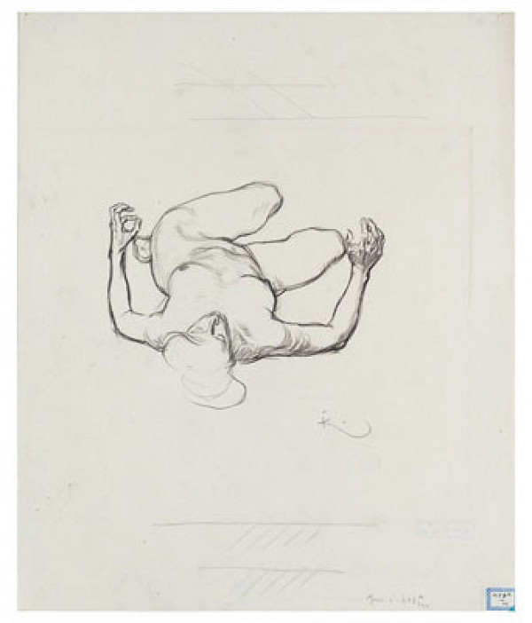 František Kupka - Female Nude, study for Solomon’s Song of Songs 