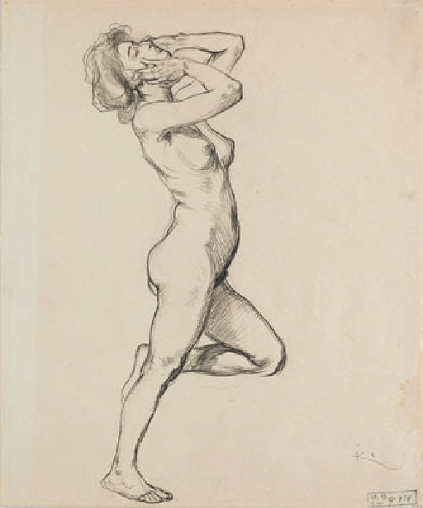 František Kupka - Female Nude, study for Solomon’s Song of Songs 