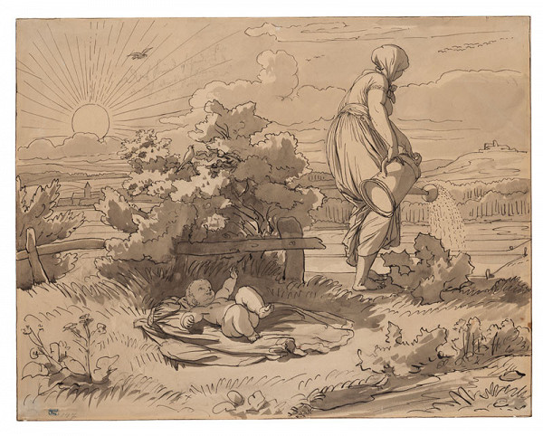 Josef Mánes - Morning Song (from the cycle Musica) 