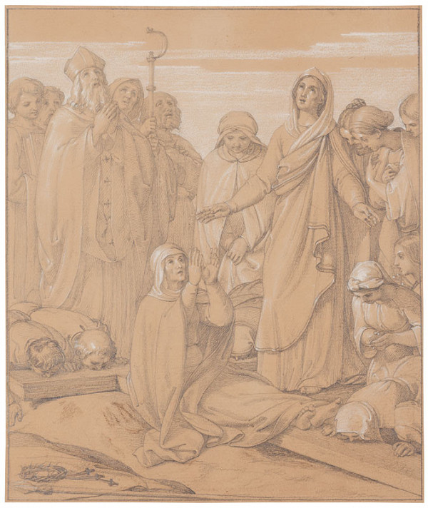 František Tkadlík - Study for The Discovery of the Holy Cross 