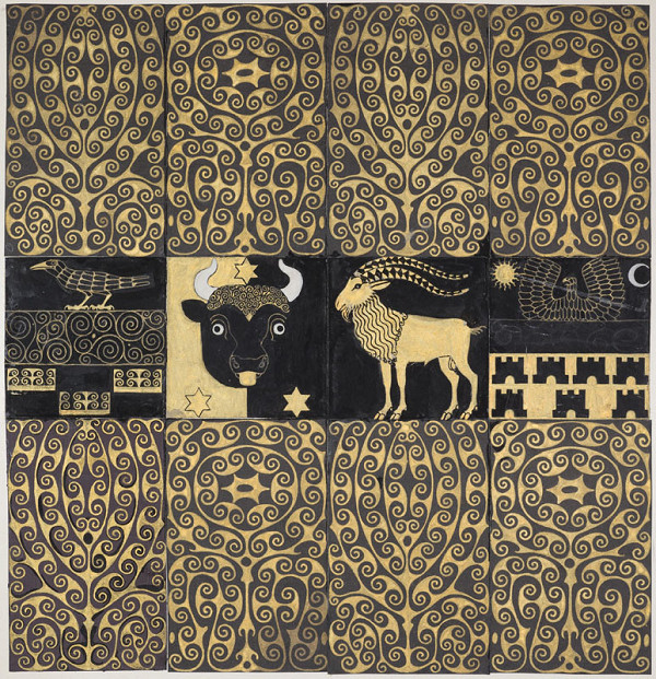 Carl Otto Czeschka - Austro-Hungarian Provincial Ensigns 