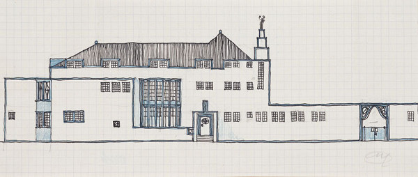 Josef Hoffmann - Design of the Stoclet Palace in Brussels 