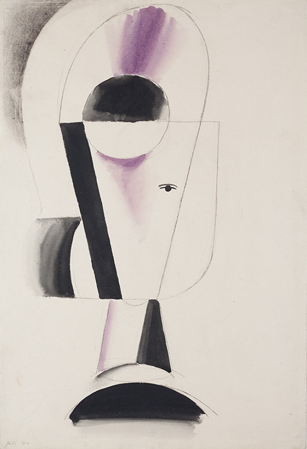 Josef Čapek - Study of a Head 