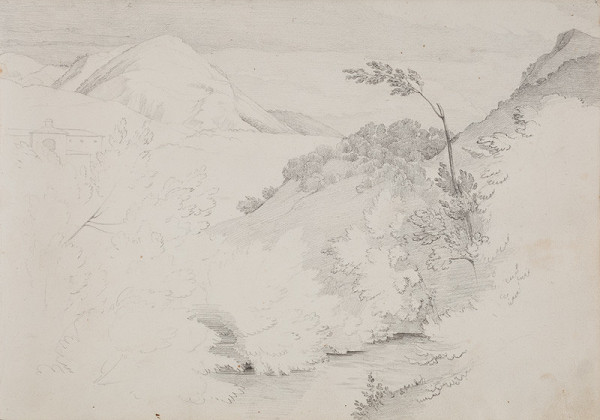 František Tkadlík - Sheet from the Southern Italian Sketchbook - landscape 