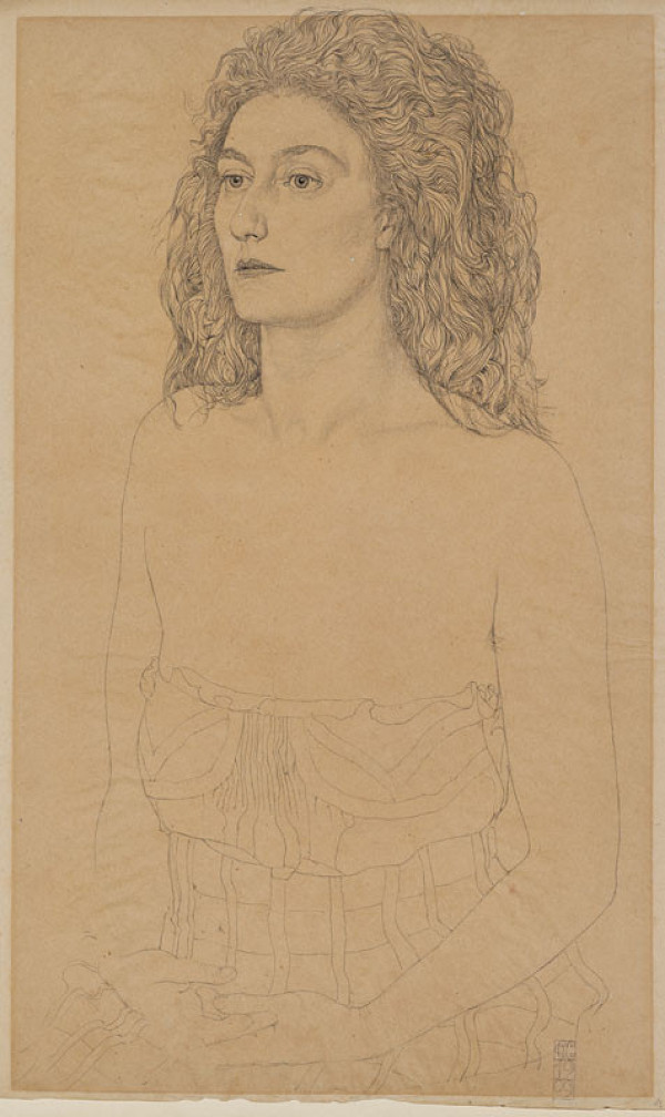 Carl Otto Czeschka - Study of a woman’s figure 