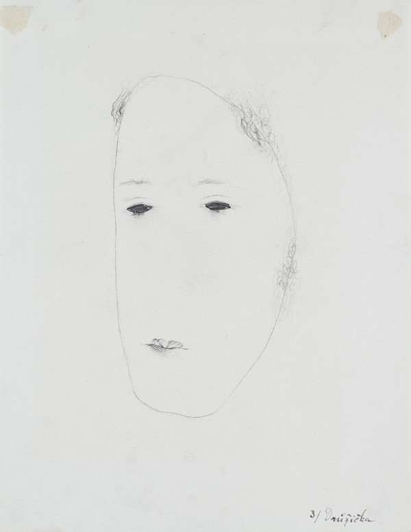 Josef Šíma - Maids of Honour - Illustration for the book of poems Panenky (Dolls) by Jaroslav Durych 