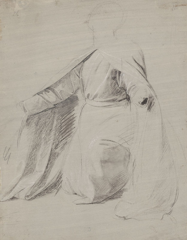 František Tkadlík - Study for the painting Return of Saint Adalbert to His Homeland 