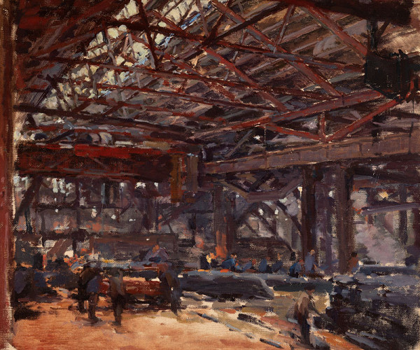 Antonín Slavíček - Kladno Ironworks 