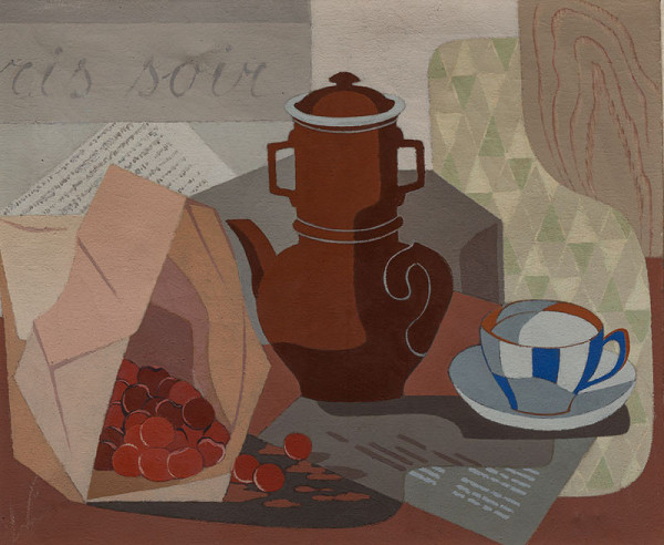 Ester Šimerová-Martinčeková - Still Life with a Teapot 