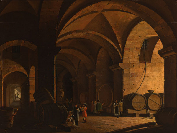 Ludvík Kohl - Wine-Cellar in a Cistercian Monastery 