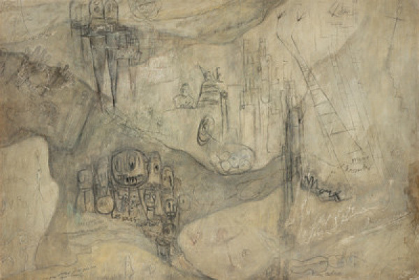 Alén Diviš - The Prison Cell Wall (The Memory of Imprisonment) 