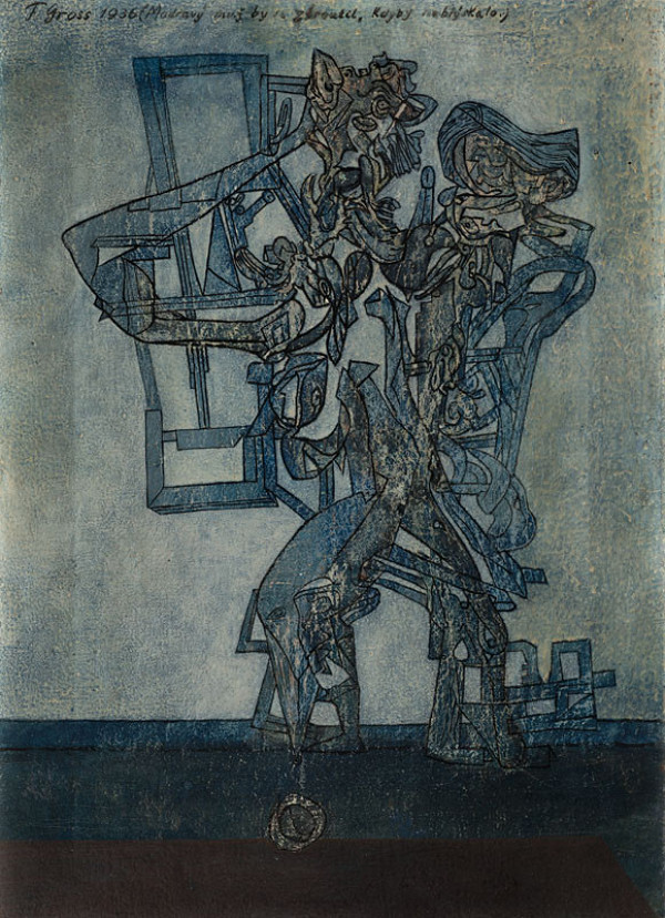 František Gross - The Blue Man would Collapse If There Were No Lightning 