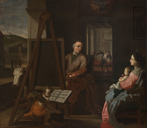 Jan Jiří Heinsch - St Luke Painting the Madonna 