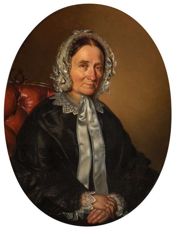 Josef Mánes - Portrait of Anna Náprstková 