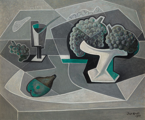 Jaroslav Král - Still Life with a Tray 