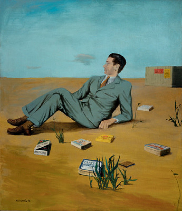 Kamil Lhoták - Portrait of Jindřich Chalupecký 