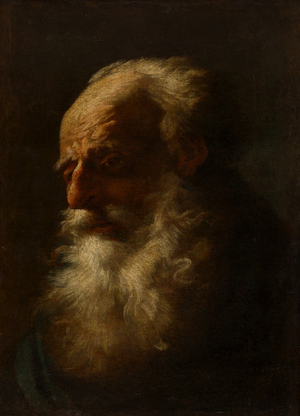 Petr Brandl - The head of an old man 