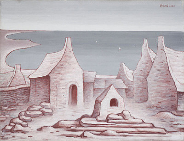 Jan Zrzavý - Little Square in Kermeur 