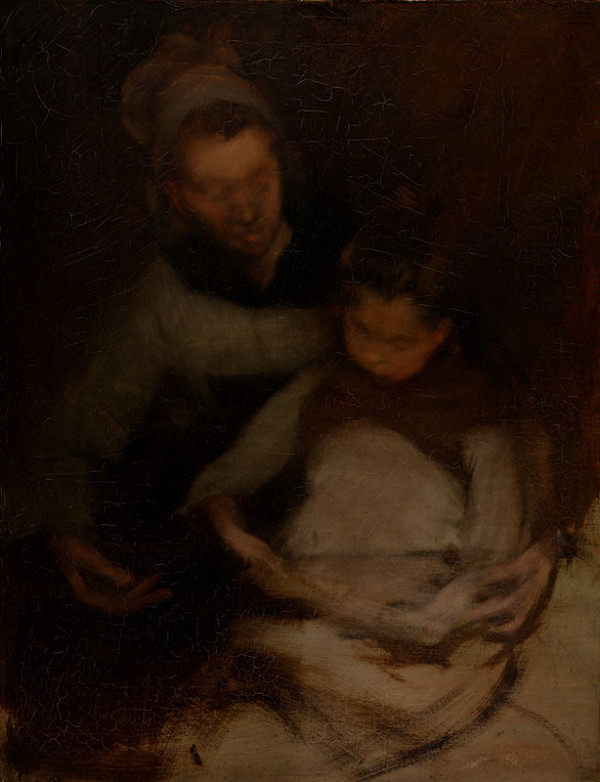 Eugéne Carriére - Mother and Child 