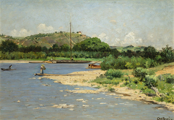 Antonín Chittussi - Part of Troja near Prague 