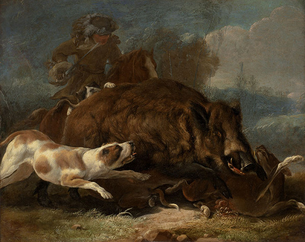 Karl Andreas Ruthart - Boar Hunt 