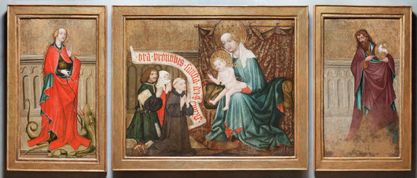 1430-1440) Anonymous (Bohemia - The Votive Altarpiece from Hýrov 