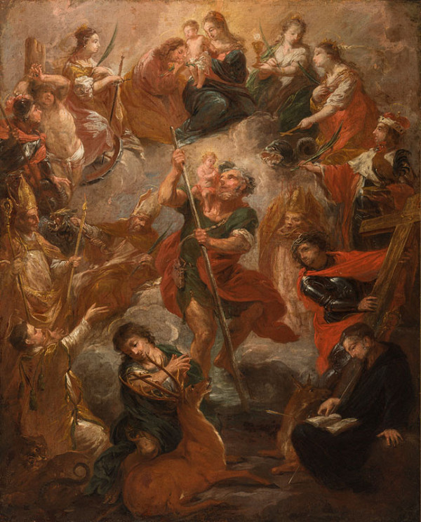 Michael Leopold Willmann - Fourteen Holy Assistants 