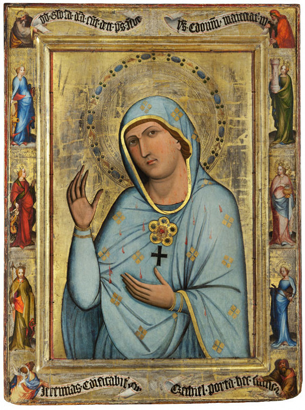 Master of the Třeboň Altarpiece - workshop - Madonna Aracoeli 