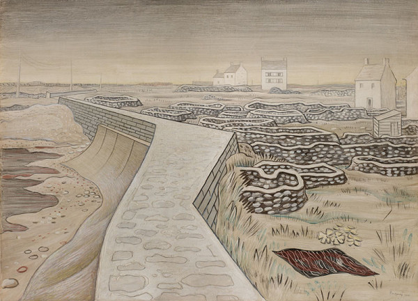 Jan Zrzavý - Sea Wall (Digue on the Île de Seine) 