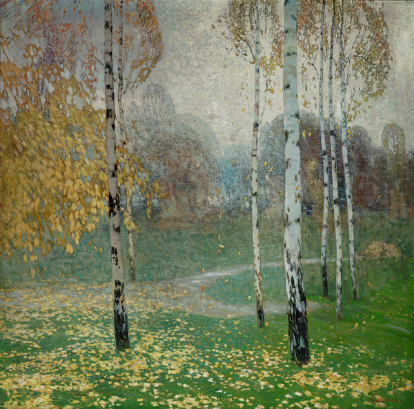 Alois Kalvoda - Birch Trees 