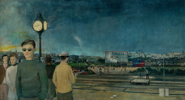 Kamil Lhoták - Railway station 