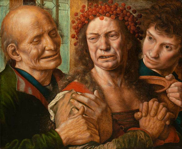 Jan Sanders van Hemessen - Weeping Bride 