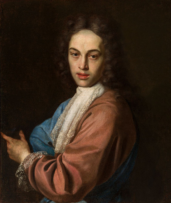 Johann Kupezky - Portrait of Michael Kreisinger of Eckersfeld in His Youth 