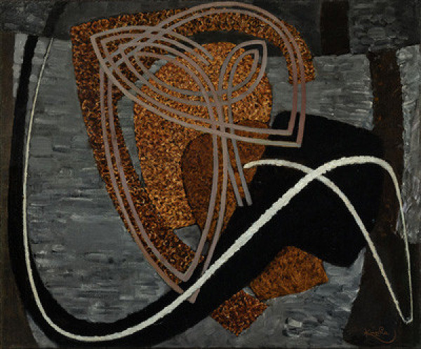 František Kupka - Insistent White Line 