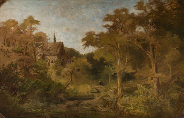 Adolf Kosárek - Chapel in the Woods 
