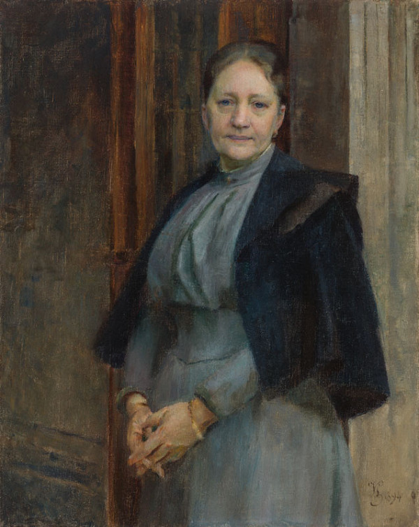 Vojtěch Hynais - Portrait of Zdena Hlávková 