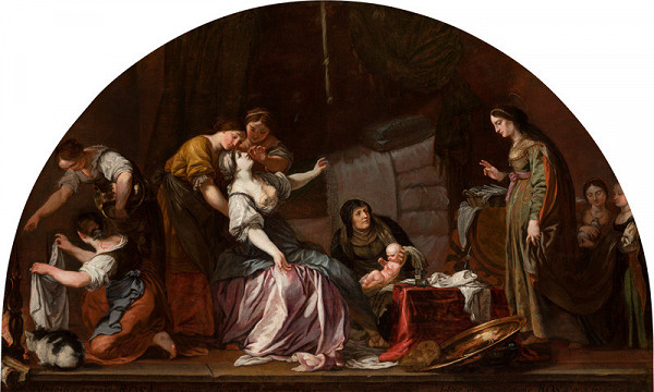 Karel Škréta - The Birth of St Wenceslas 