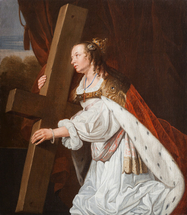 Jan Salomon de Bray - Saint Helena Carrying the True Cross of Christ 