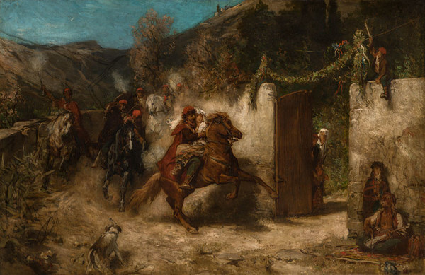 Jaroslav Čermák - Dalmatian Wedding, unfinished 