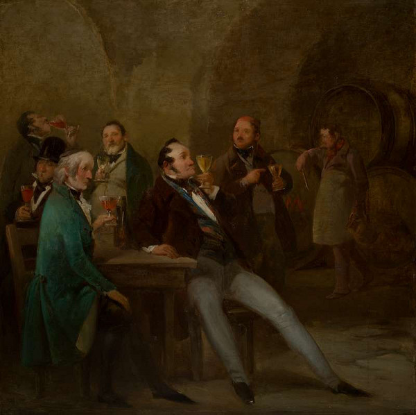 Josef Navrátil - In Chlumecký’s Wine-Cellar 