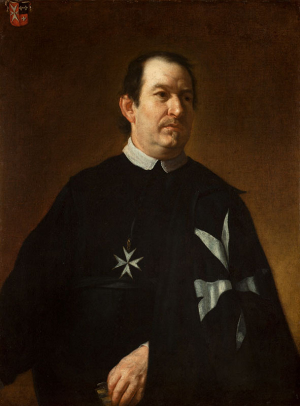 Karel Škréta - Portrait of the Maltese Knight Bernard de Witte 