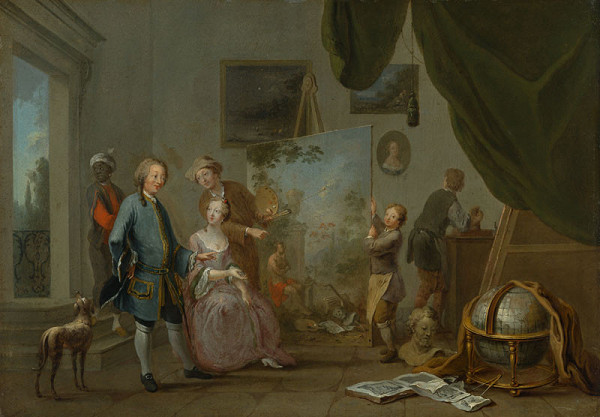 Norbert Grund - Painter’s Studio (Visit to a Studio) 