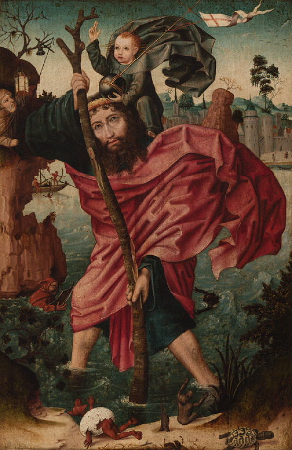 Master of Frankfurt - workshop - St. Christopher 